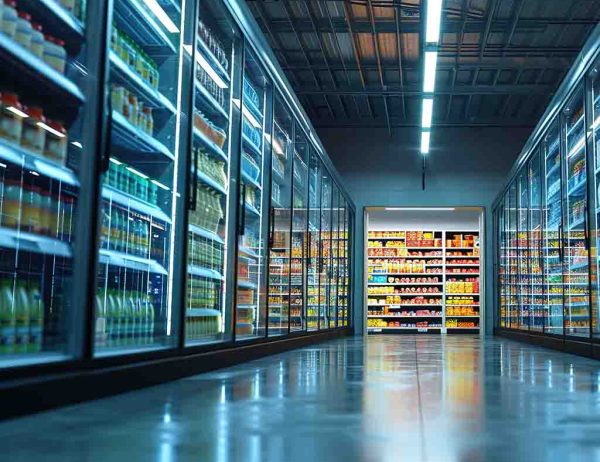 Generative AI, Temperature-controlled refrigerated storage, cold warehouse, commercial refrigeration equipment